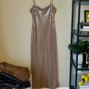 Nuded Formal Sequin Dress